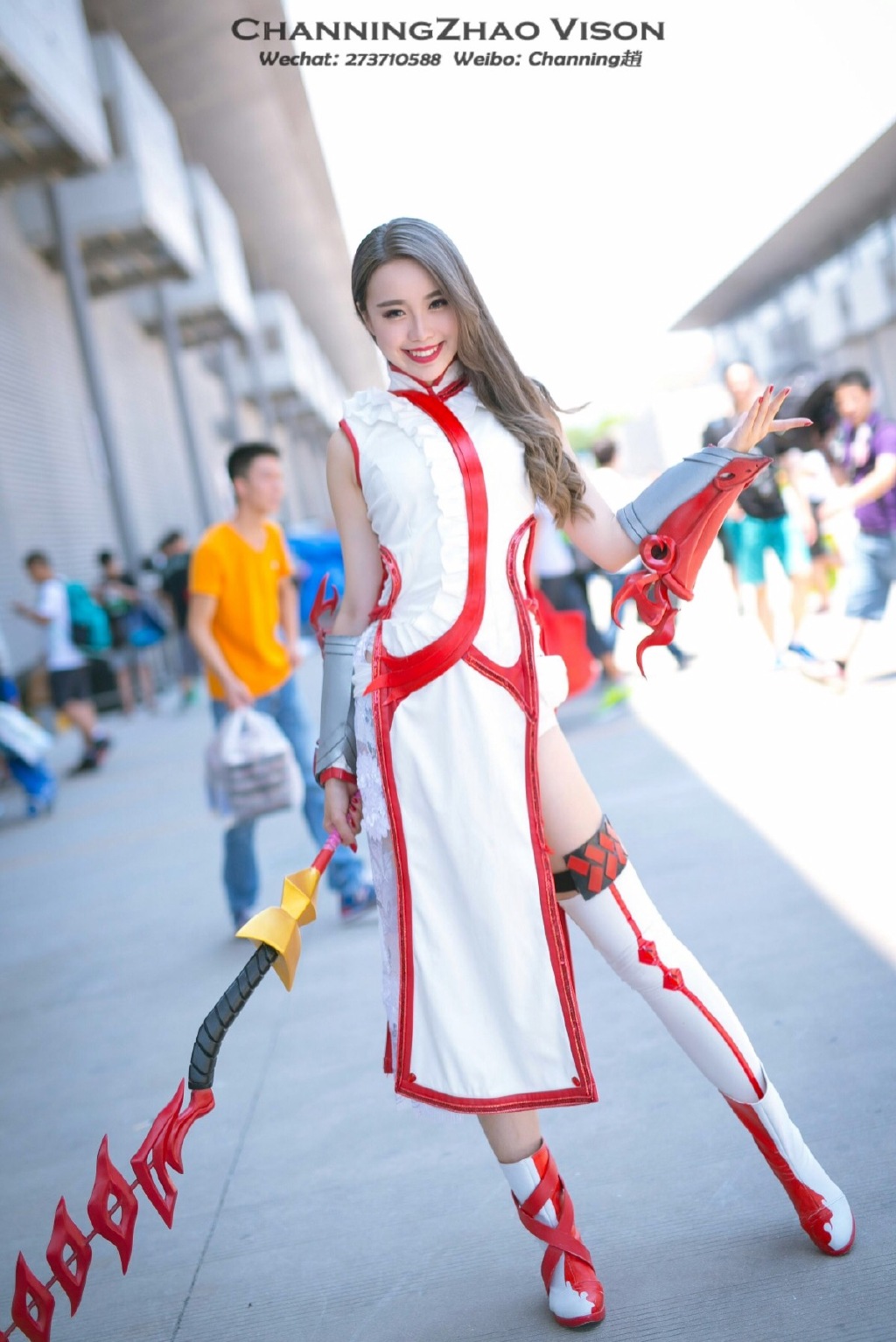 长发美女cosplagogo肉体艺术100图片