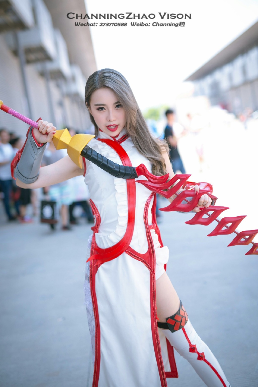 长发美女cosplagogo肉体艺术100图片