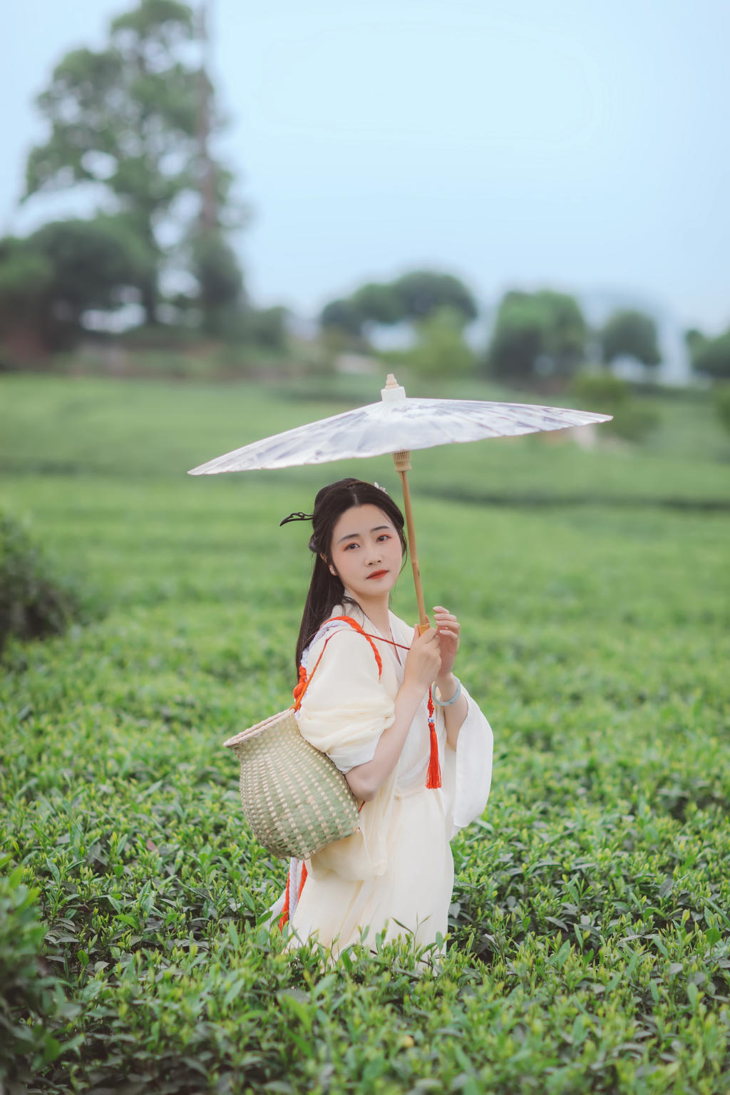 清丽秀雅的采茶女唯美写真套合集