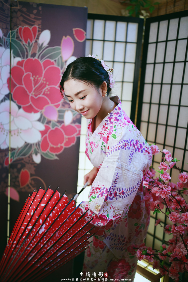 女孩日本和服写真比基尼美女图片
