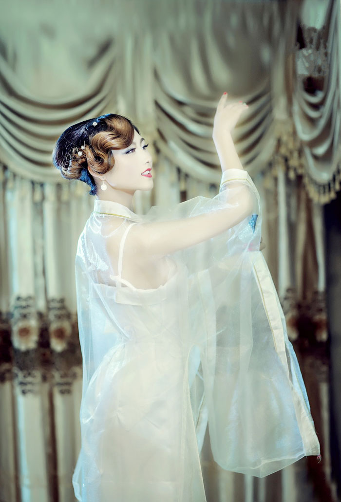 唯美古典美女写真 演西西GOGO高清大胆专业图片