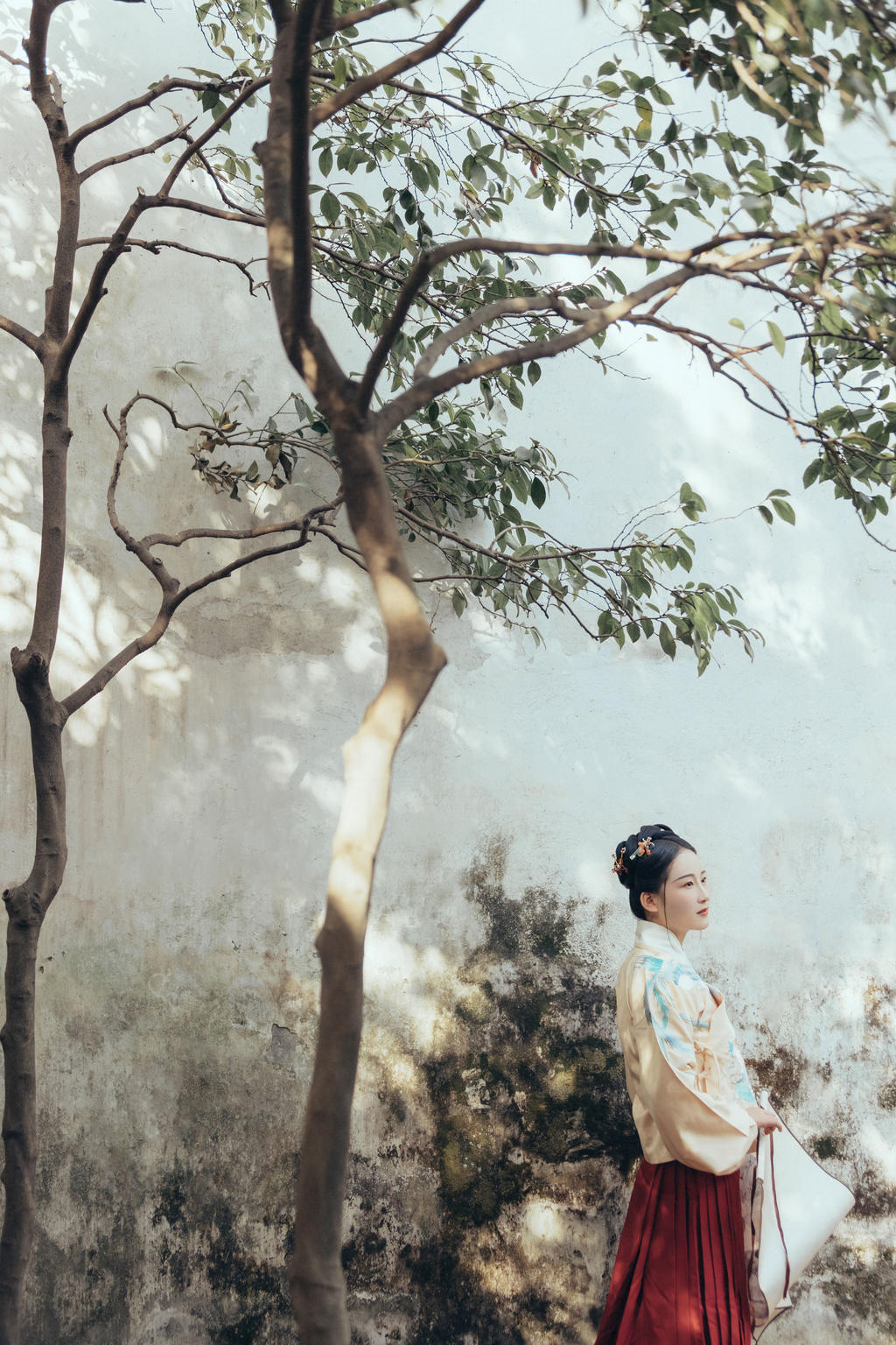 汉服少女眉清目秀唇红粉嫩虎白女流水自慰