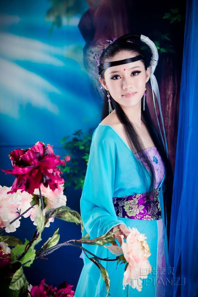 清纯古典美女之神仙传最大胆的中国艺木图片