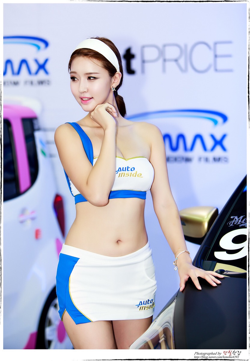 韩国抹胸超短美女车模西西美女337p裸体艺术照图片