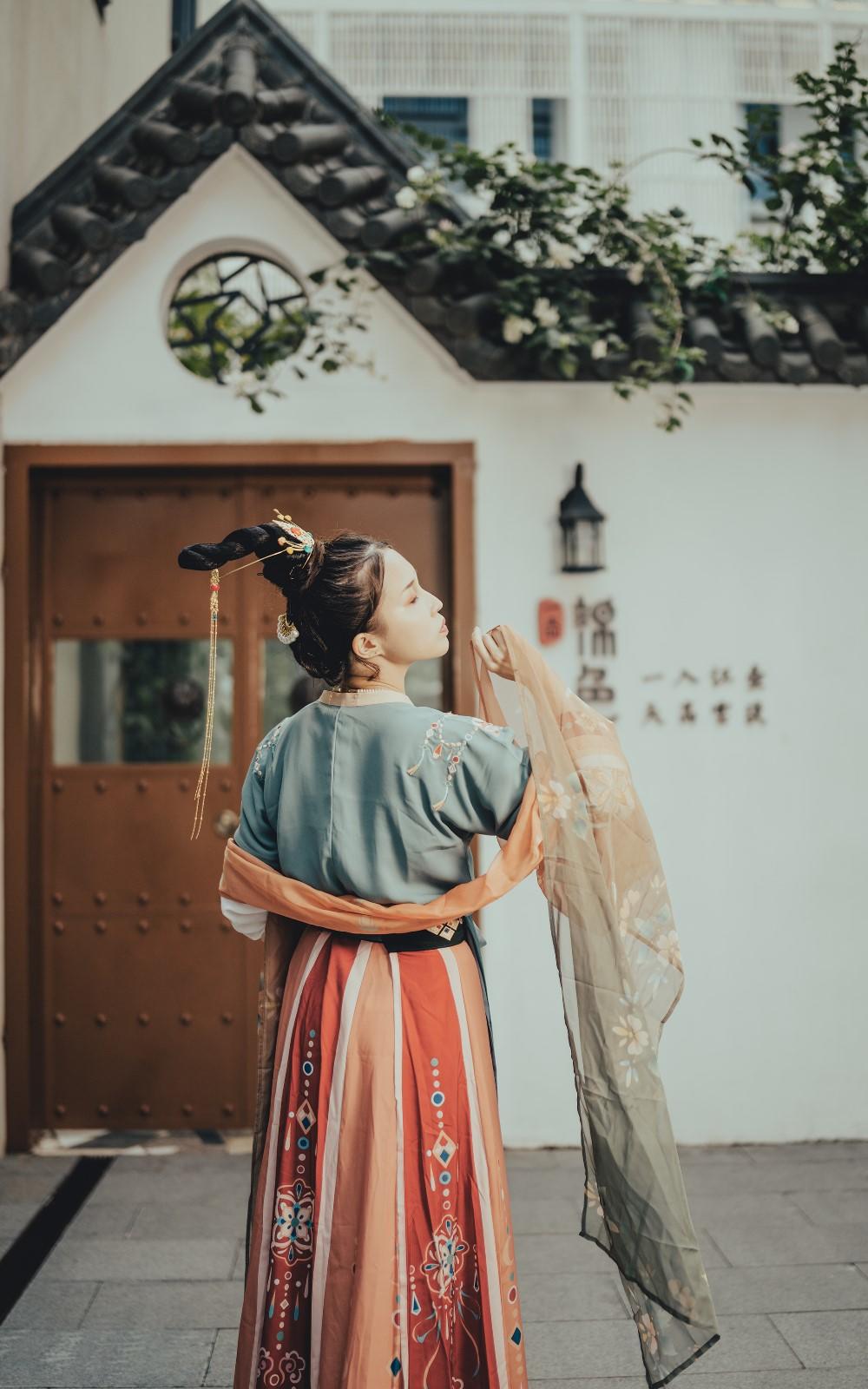 国风古韵敦煌美女翩翩裸身美女图片照