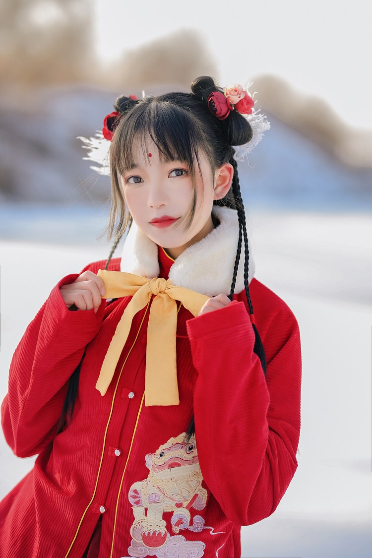 可爱童颜古装汉服美女cosplay私房写真福利图