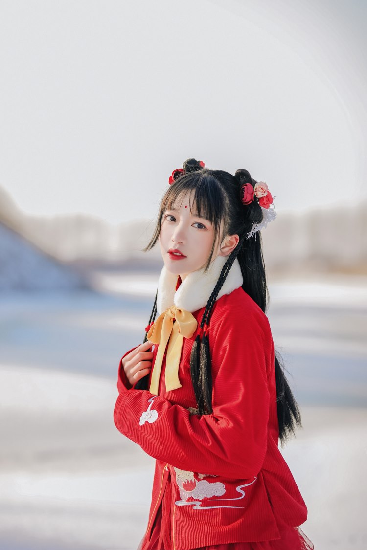 可爱童颜古装汉服美女cosplay私房写真福利图