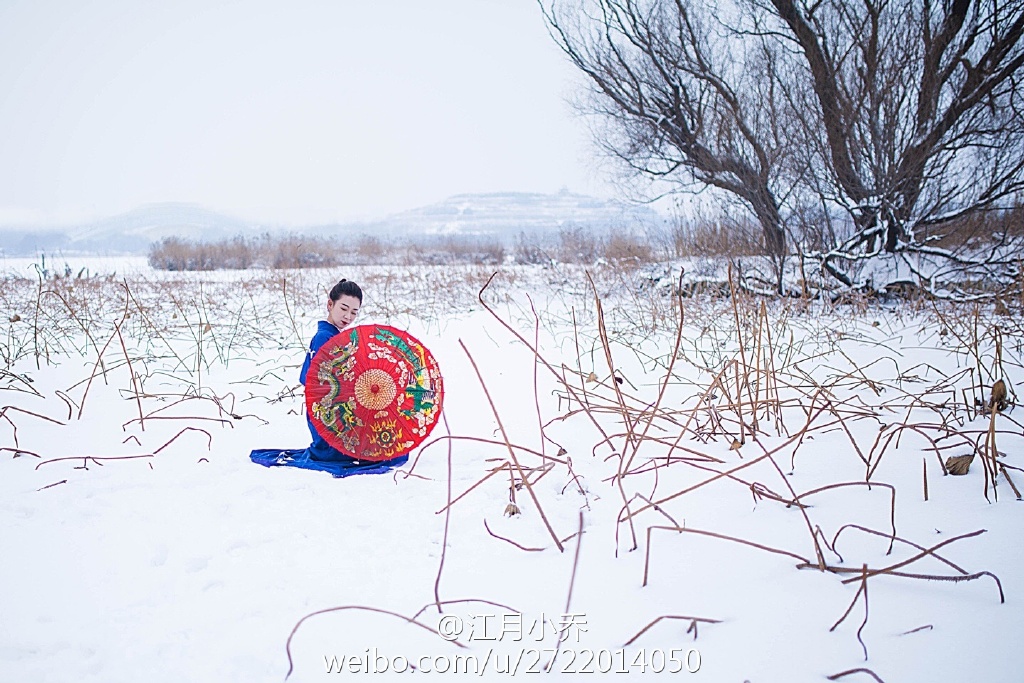 古装红唇美女雪地写真68283亚洲裸体艺术图片