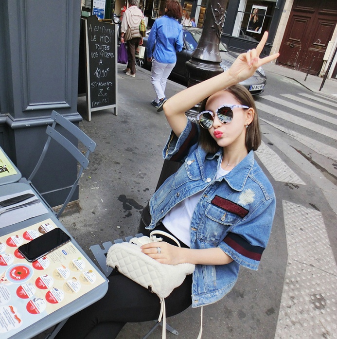 街拍时尚韩国美腿美女大胆激情艺术写真图片