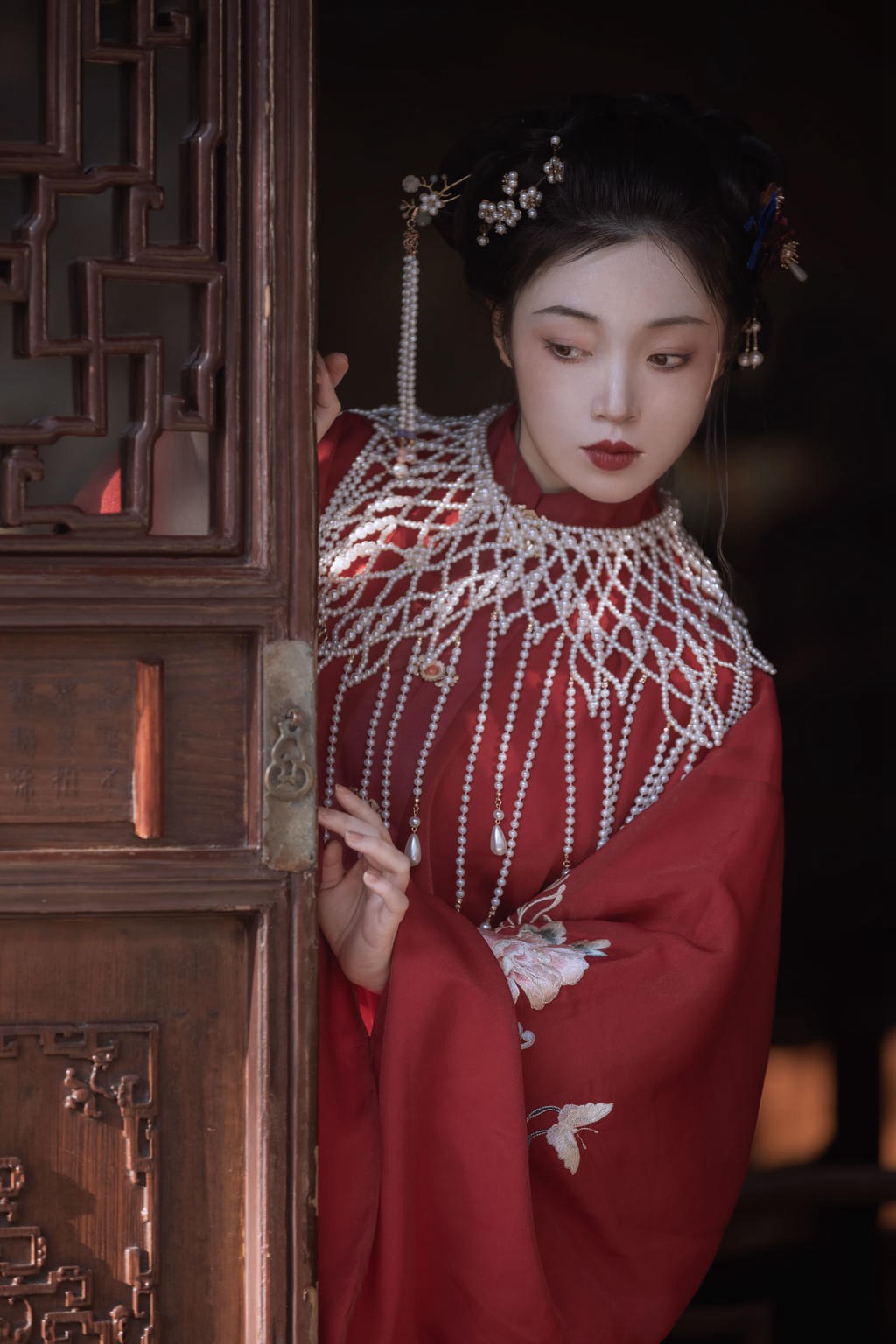 古代美女红妆素裹明媚极品身材啪啪自拍图片