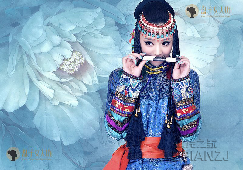 满族旗装美女图片 靓最大胆的中国艺木图片