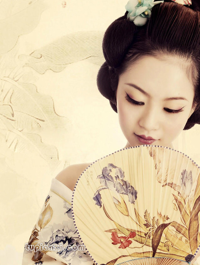 气质端正古典和服少女最大胆的中国艺木图片