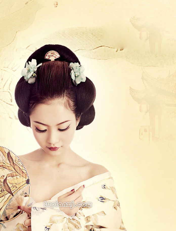 气质端正古典和服少女最大胆的中国艺木图片
