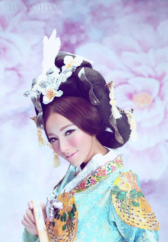 韩式风古典美女图片 二次元美女图片