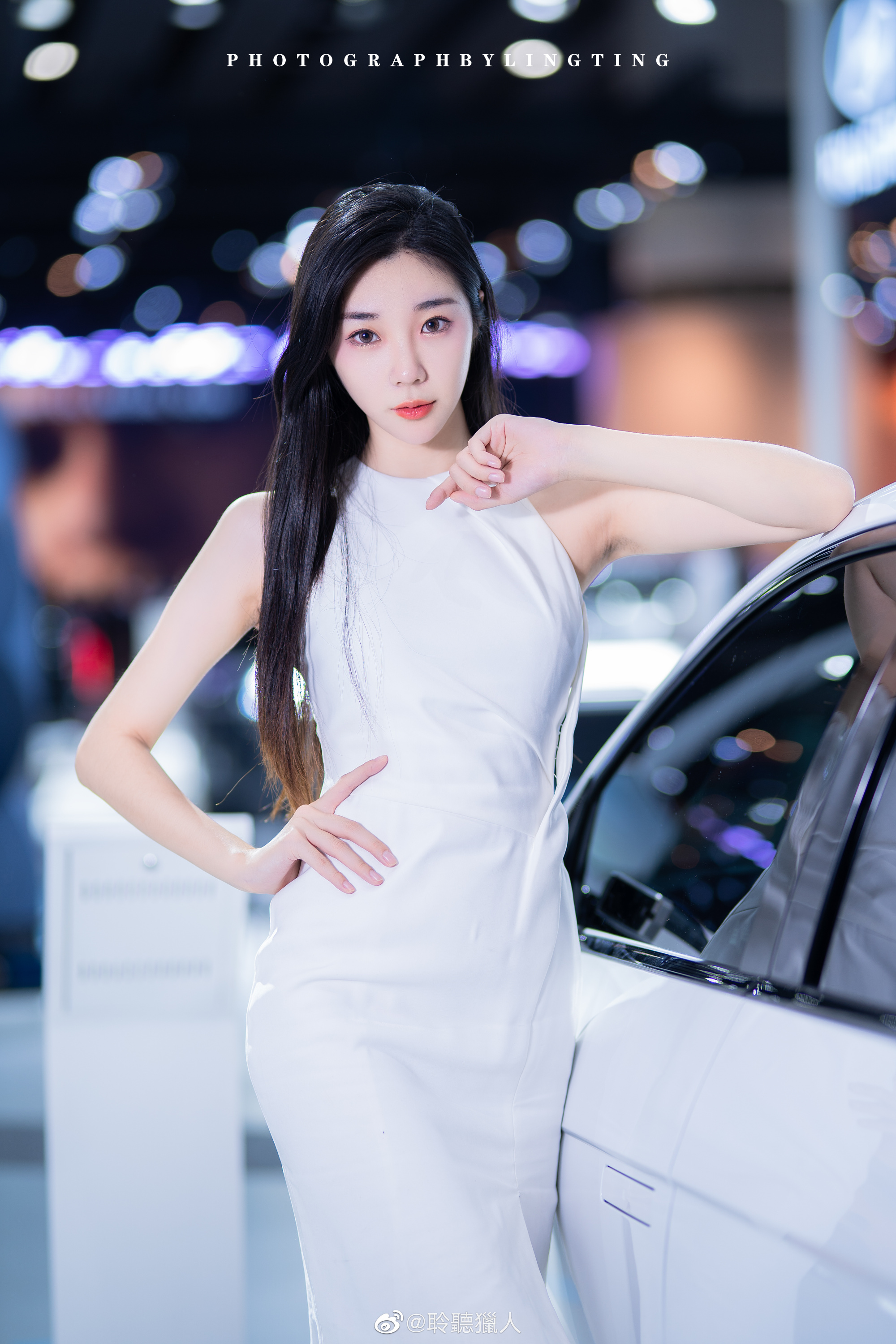 黑长直发美女车模高跟GOGO韩国肉体艺术图片