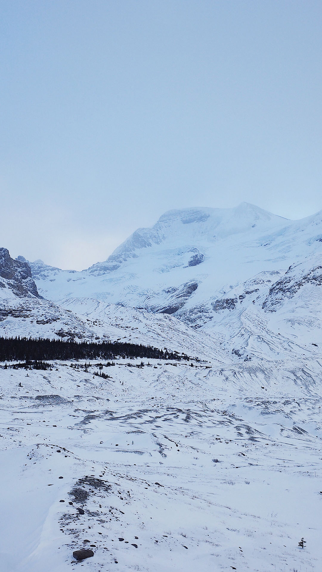 雪景唯美自然风光高清手机壁纸图片