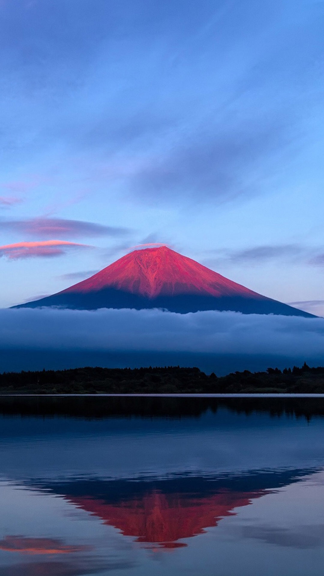 日本富士山美景高清图片手机壁纸