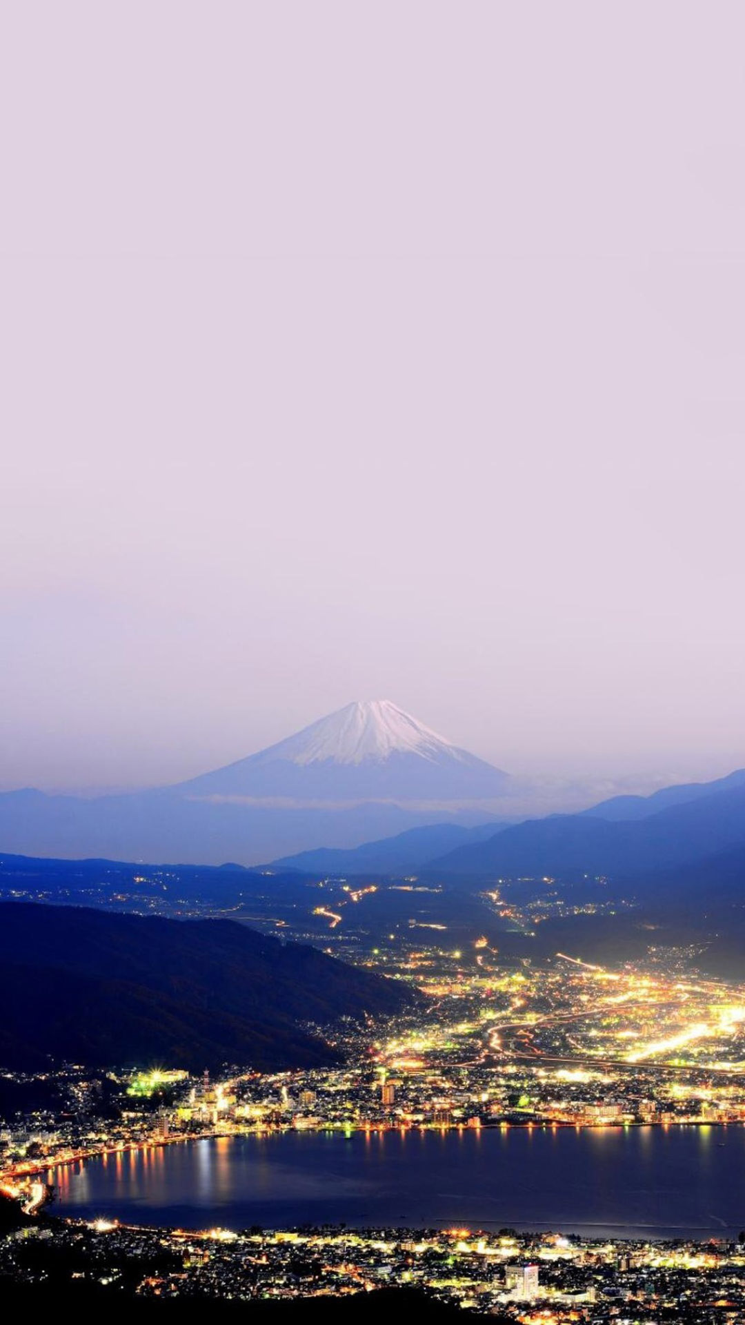 日本富士山美景高清图片手机壁纸